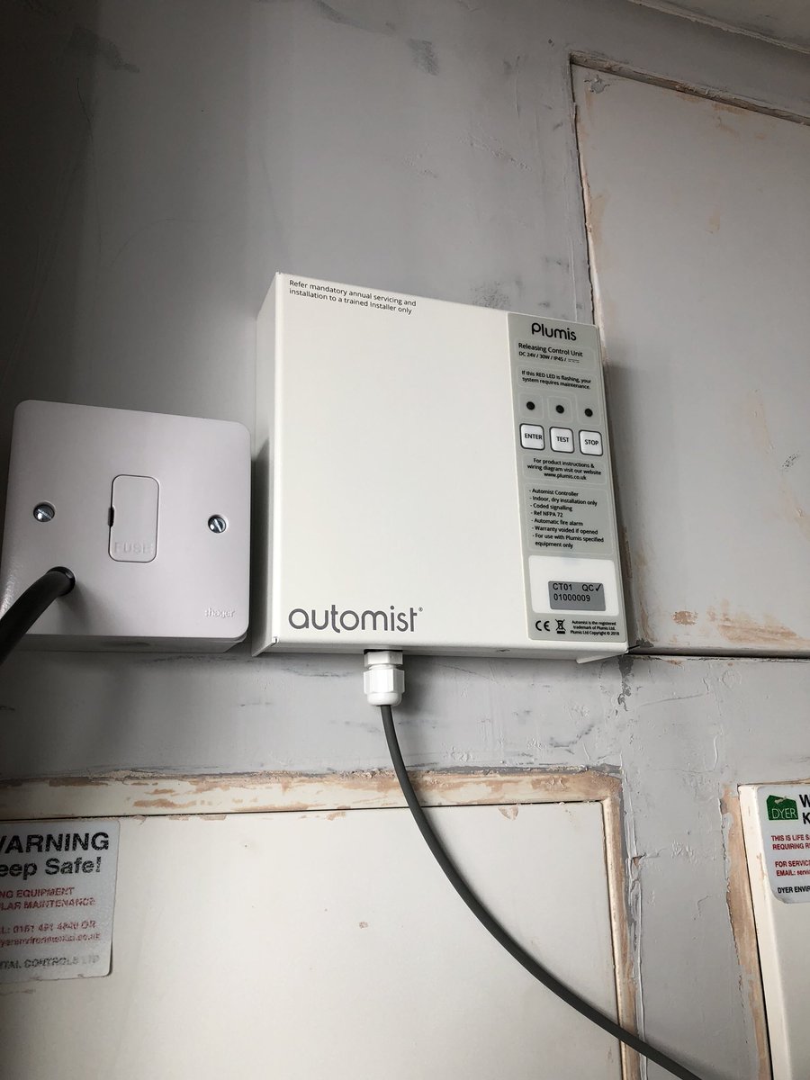 Automist Smartscan Hydra řídící panel Automist Smartscan Hydra řídící panel